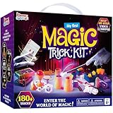 Klever Kits Zauberkasten für Kinder ab 6+ Jahre,180+ Zaubertricks mit Video-Lektionen,Zauberstab,Kartentricks,Zaubern Lernen im Handumdrehen,Geburtstag Geschenk für Junge Mädchen ab 6 7 8 10+ Jahre
