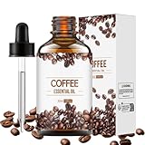 Kaffeeöl, Natürliches Kaffeeöl Gegen Falten, Bio-Gesichtsserum mit Kaffee-Öl, Pure Coffee Essential Oil für Aromatherapie, Haut & Haarpflege, Körper (30ml, 1PC)