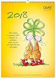 Oups Wandkalender 2018: Das Glück in unserer Welt beginnt zu wachsen, wenn wir uns mit dem Herzen verbinden