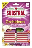 Substral Orchideen-Düngestäbchen mit Eisen-Plus und 2 Monate Langzeitwirkung, 10 Stück