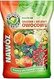 Dünger für Obstbäume Und Ibststräucher NPK Mineraldünger Fruchtbüsche 5kg
