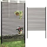 Outdoor-PE-beschichtete Stahlplatten für Terrasse, Garten, Hinterhof, wetterbeständiger Sichtschutzzaun für verbessertes Leben im Freien