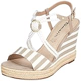 Tamaris 1-1-28344-22 344, Damen Plateausandalen, Braun (TAUPE COMB 344), 41 EU (7.5 UK)