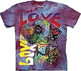 Boxer-Liebe Tee Shirts T Shirt Leicht Trainingsshirt Basic Sport Oberteile Für Fitness Wandern Bodybuilding XL