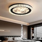 Deckenlampe LED Moderne Deckenleuchte Dimmbar mit Fernbedienung 86W Rund Modern Design Wohnzimmerlampe Schlafzimmerlampe Bürolampe für Esszimmer Schlafzimmer Wohnzimmer Arbeitszimmer lampe