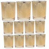 PRETYZOOM 12St DIY Duftkerzenhalter-Set Teelicht Teeparty-Dekorationen Spalten Kerzenhalter Lichter hochzeitsdeko hochzeitsdeco Kerzenbecher aus Sojawachs Tisch-Kerzenhalter aus Glas