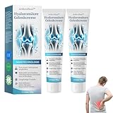 ArthroHeal Hyaluronsäure Gelenkcreme, ArthroHeal Hyaluronsäure Gelenk R-eparatur Creme, fortschrittliche Gelenk- und Knochenpflegecreme, Gelenk- und Knochencreme für Rücken, Nacken, Hände, Knie (2)