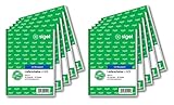 SIGEL LI625/10 Lieferscheine mit Empfangsschein, A6, 10 Stück á 2x50 Blatt