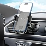 UniVexx Handyhalterung Auto – Universal KFZ-Handyhalterung mit Schnellverschluss, 360° drehbar, Lüftungsgitter-Halterung, für alle Smartphones
