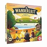 Game Factory 646313 Wanderlust, Abenteuer im Sommercamp, Familienspiel ab 10 Jahren, für 2 bis 4 Spieler, Deckbuilding, Brettspiel