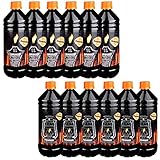 Lampenoel Lampenöl Petroleum Set 6 - 48 Liter Petroleumheizung Petroleumofen Lampe Kamin Kerosin Reiniger Fackel Laterne Öllampe Gartenfackeln Auswahl Flameup, Menge:12 L