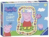 RAVENSBURGER 135312 5545 Pig Peppa Wutz – 24-teiliges riesiges Boden-Puzzle – für Kinder ab 3 Jahren