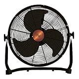 Cecotec Industrieller Ventilator EnergySilence 3000 Pro, 90W, 3 Flügel, 40cm Durchmesser, Kupfermotor, 3 Geschwindigkeiten, Metallfinish, Elegantes Design, Maximale Sicherheit, Stabiler Standfuß