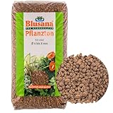 Blähton 50l Pflanzsubstrat für Hydrokultur | Ton-Granulat mittel Körnung 4-8mm | Pflanzton Drainagematerial & Bodenauflockerung