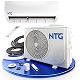 NTG Split Klimaanlage Set 12000 BTU (3,5 kW) Belüftungssystem mit Heizfunktion, WiFi & App, Kühlen & Heizen A++ Kältemittel R32 & Fernbedienung | Energieeffizient & leise