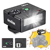 Godox iM30 Kamerablitz Taschenblitz Blitz, S1/S2 Optische Steuerung, 6500K±200K Farbtemperatur, 7 Leistungsstufe (1/64~1/1), Leitzahl 15 (ISO 100, Meter), Godox IM30 Blitz für Kameras
