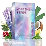 Schonende Zahnaufhellung Whitening Strips - (28 Stripes) Bleaching Zähne frei von Peroxid für strahlendes Lächeln - schonend Zähn Aufhellung - teeth whitening strips zahnbleaching 14 Anwendungen