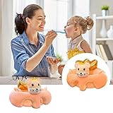 Tangxi Weicher Baby-Stützsitzstuhl, Stabile Armlehnen mit Cartoon-Plüschspielzeugstuhl Zum Lesen und Entspannen (Hamster)