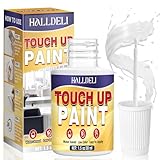 Emaille Reparatur, 30 ml Emaille Reparaturset, Schnell und Wasserfest Fliesenlack für Kratzer, Risse und Flecken an Wänden, Fliesen, Waschbecken, Wanne, Möbel und Toiletten, Waschbecken Reparaturset