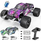 HAIBOXING 1:18 Ferngesteuertes Auto Bürstenlose, 4WD RC Auto 48+km/h Hochgeschwindigkeits RC MonsterTruck, 2.4Ghz All Terrain Rennauto, Ferngesteuerter Monstertruck für Kinder Erwachsene und Kinder
