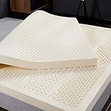 Matratze aus 100 % Naturlatex, umweltfreundlich, bequem, für Hotel und Zuhause, Queen-Size-Bett, Doppelbett, volle Größen, 120 x 200 cm dick, inklusive Nic-Bezug, 120 x 200 cm