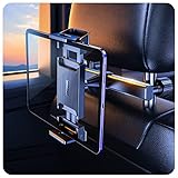 SHCONG iPad Tablet Halterung Auto, [2022 Upgrade der Aluminiumlegierung] Universal KFZ Kopfstützen Holder Kinder Tablethalterungen Car für iPad /Amazon HD /Samsung /Switch /Smartphone mit 4.7~13'-B