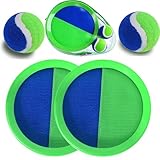 CZMAO 2 Klettballspiel für Kinder Klettball Pool Spielzeug Strandspielzeug Wurfspiel