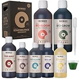 Biobizz Starter Pack – Komplettset Bio-Bloom, Bio Grow und Top Max Dünger mit Bio Up und Bio Down 250 ml