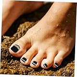 ERINGOGO 12 Stück Teiliges Wasserdichter Nagelsticker für Zehennägel Bunte Nail Art Dekoration Selbstklebend Langlebig für Damen und Mädchen für Partys und DIY Fußnagelgestaltung