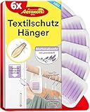 Aeroxon Textilschutz Hänger 2x3 - Mottenschutz für Kleiderschrank, Wirksamer Mottenschutz von Textilien und Geweben vor Kleidermotten für bis zu 3 Monate, Mottenfalle kleidermotten mit Lavendel duft