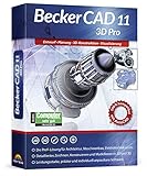 BeckerCAD 11 3D PRO für Windows 11 10 8 7 | Cad-Software für Architektur, Maschinenbau, Modellbau und Elektrotechnik | 3D Zeichenprogramm kompatibel mit Autocad