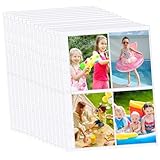 LALAFINA Trading Card Hüllen A5 Klarsicht Taschen Für Sammelkarten Fotoalbum Einlageblätter Karten Schutzhüllen Geeignet Für Binder Und Alben