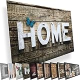 Valia Home Fußmatte - Schmutzfangmatte Türmatte für Innen und Aussen - Fussmatte - Sauberlaufmatte rutschfest - Fußabtreter Haustür - Home Design 40 x 60 cm (Home 1)