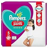Pampers Active Fit Windelhöschen, Größe 5, 12-17 kg, 27 Windeln