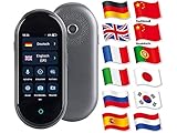 simvalley MOBILE Mobiler Übersetzer: Mobiler Echtzeit-Sprachübersetzer; 106 Sprachen; Touchscreen; Kamera (Mobile Übersetzungsgeräte, Taschen Übersetzer, sprachubersetzer)