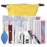 Wimpern Pfropfwerkzeug Set, Falsche Luftblasenkugel, Pinzette, for Kleberingring, Kleberpad[9Mm]