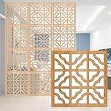 Raumteiler aus Holz und Kunststoff, wasserdicht, dekorative Raumteiler, Deckenaufhängung, Schnitzerei, Zuhause, Hotel, Restaurant, Dekor, Trennwand