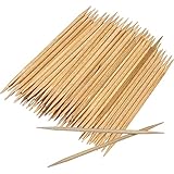 Premium Zahnstocher (300 Stück), Zahnhölzer aus unbehahandelten Holz für Zahnhygiene und zum Basteln - Ideal für Partys