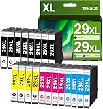 HALLOLUX Multipack 29XL Druckerpatronen XP-342 XP-352 Patronen für Epson 29 XL 29XL Patronen