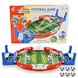 behone Tischkicker,Tischkicker Kinder,Interaktives Tischfußballspiel,6 Fußbälle,Mini Tischkicker Desktop Spielzeug Tisch Fußball Kit,Party Tischfußball Interaktive Eltern Kind Brettspiele