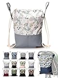 BambiniWelt by Rafael K. Wickeltasche [Beutel für Kinderwagen] Buggy Babytasche Kinderwagentasche universal mit Rucksackfunktion