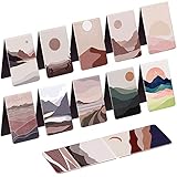 UpUDo 12 Stücke Magnetische Lesezeichen, Lesezeichen-Clips, Geschenke für Lehrer, Studenten, Buchliebhaber