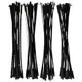 80 Stück Dekupiersägeblatt mit Stift, 127mm Laubsägeblätter 10/15/18/20/24 Zähne Kohlenstoffstahl Dekupiersäge Sägeblätter für Kunststoff Holz Schaum (80)