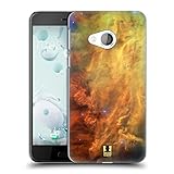 Head Case Designs Space Wonders Set 2 Hartschale/Schutzhülle für HTC Handys 1, plastik, Stellar Lagoon Nebula, HTC U Play / Alpine