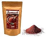 Ben’s Garden Sumach Gewürz (125g), Sumak gemahlen, Verleihen Sie Ihren Leckeren Gerichten Farbe und Geschmack!