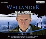 Wallander. Fünf Hörspiele. 2. Staffel: Der wunde Punkt, Bilderrätsel, Tödliche Fracht, Tod im Paradies, Heimliche Liebschaften (Mankells Wallander: Die Hörspiele zur TV-Serie, Band 10)