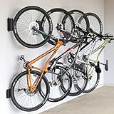 monTEK Schwenkbare Fahrrad-Wandhalterung, Fahrradaufhänger für die Garage, Wandhalterung für Fahrräder, Platzsparender Stabiler Wandfahrradstände