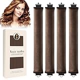 2in1 Heatless Hair Curler Set - Overnight Blowout Rollers for Natural Curls and Volume
