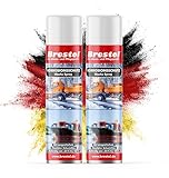 BRESTOL® KORROSIONSSCHUTZSPRAY 2x400 ml - Schutzwachs Wachsspray Korrosionsschutzwachs Langanhaltender Korrosionsschutz gegen Feuchtigkeit & Rost, Anwendbar für Fahrrad, Auto, Motorrad & Industrie
