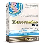 Olimp Labs Glucosamine 1000-60 Kapseln fur Gelenke und Knorpel - Nahrungsergänzungsmittel in Kapselform mit Glucosaminsulfat & Vitamin C